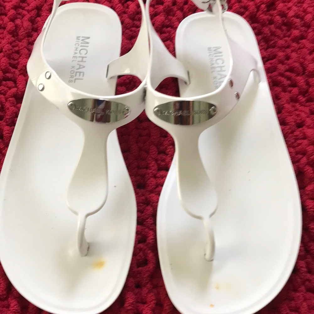 Michael Kors jelly sandals size 6